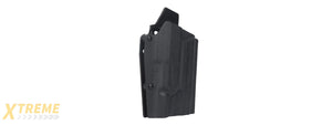 Lightweight Kydex Tactical Holster for P226 with X300 Weapon Lights (Color: Black)