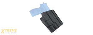 Lightweight Kydex Tactical Holster for P226 with X300 Weapon Lights (Color: Black)