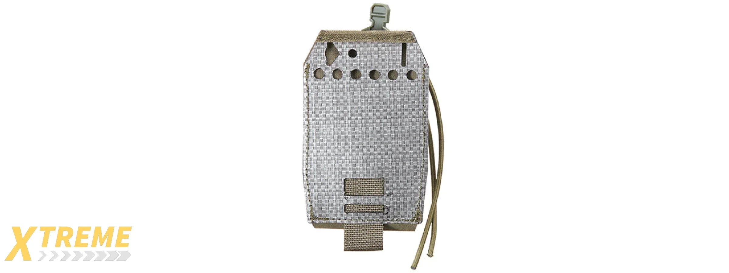 Lightweight Tactical Belt Horizontal Mag Pouch - (Ranger Green)