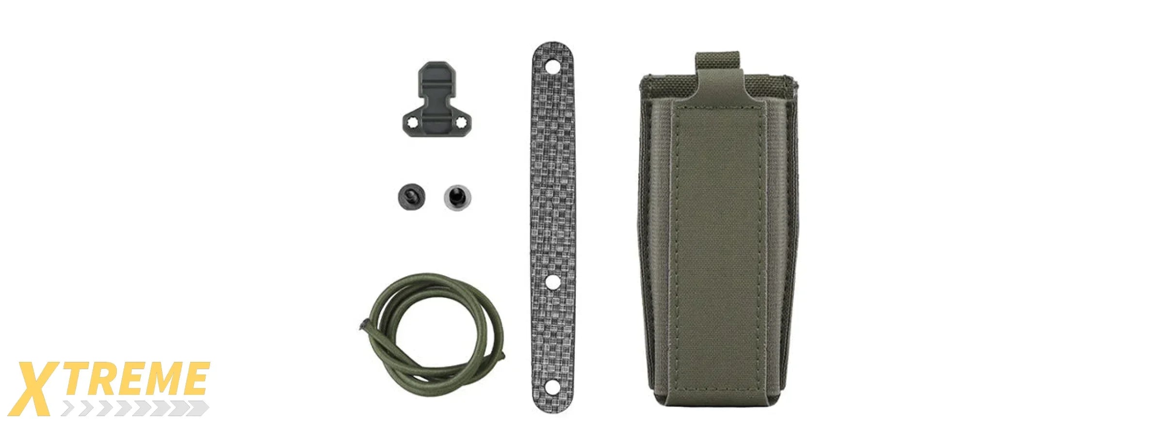 Lightweight Tactical Belt Multi-Angle Magazine Pouch - (Ranger Green)