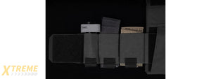 Lightweight Tactical Plate Carrier Set - (Black)