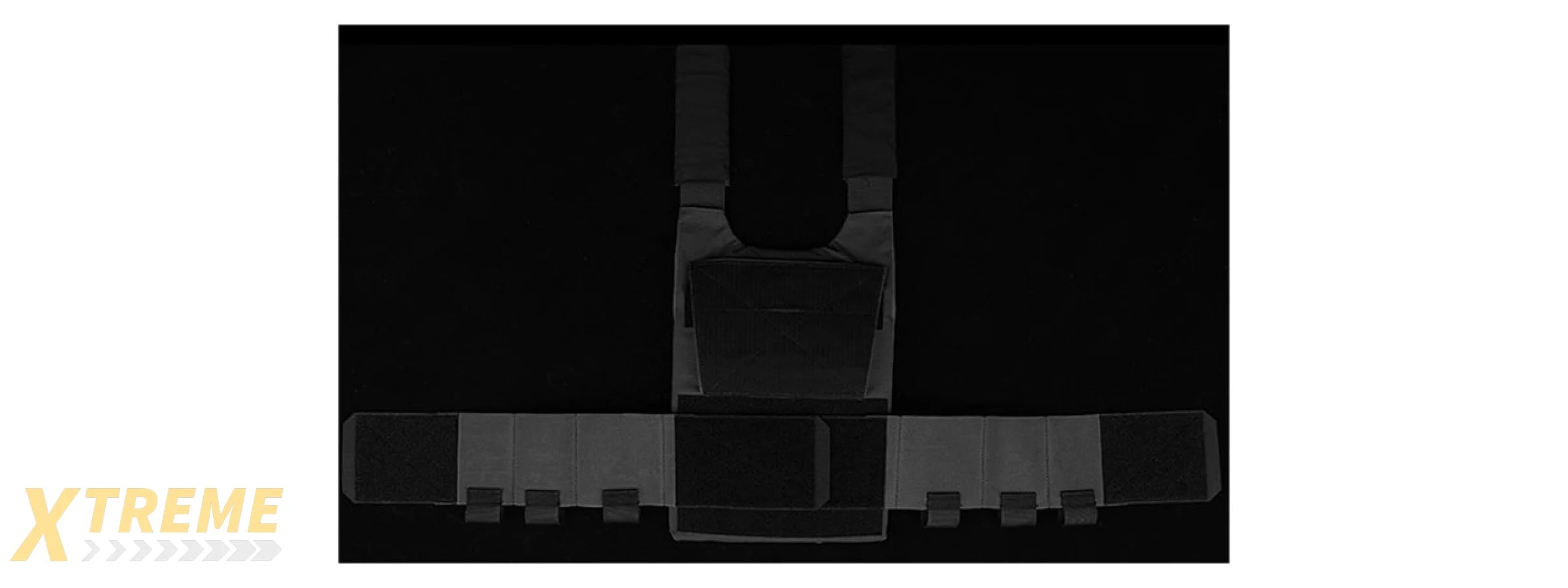 Lightweight Tactical Plate Carrier Set - (Black)