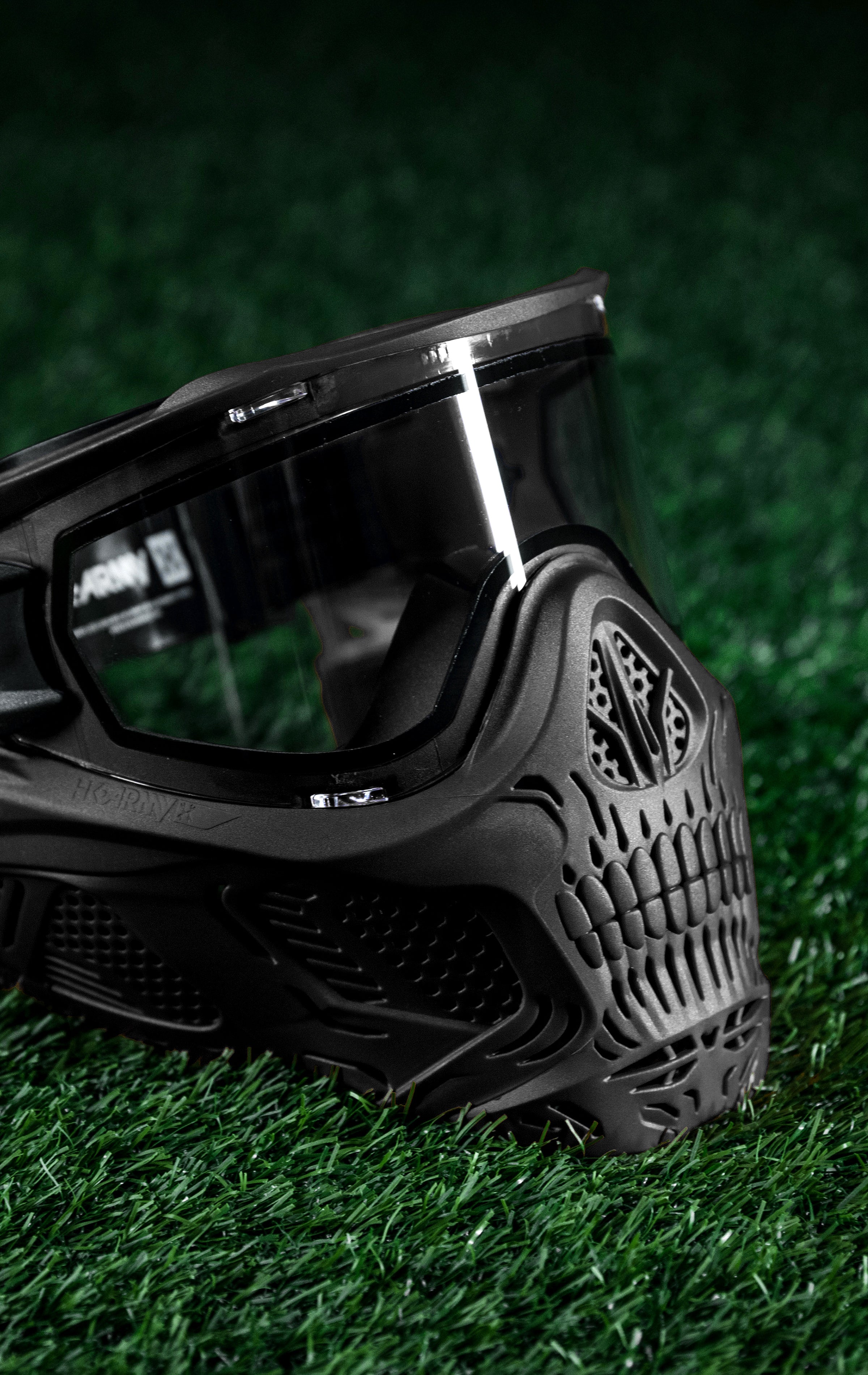HSTL® Skull Goggle - Black w/ Clear Lens - XTREME Airsoft Superstore