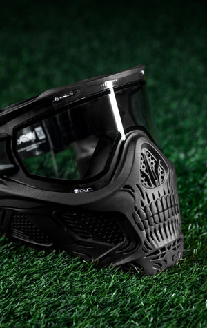 HSTL® Skull Goggle - Black w/ Clear Lens - XTREME Airsoft Superstore