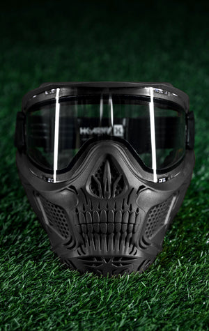 HSTL® Skull Goggle - Black w/ Clear Lens - XTREME Airsoft Superstore