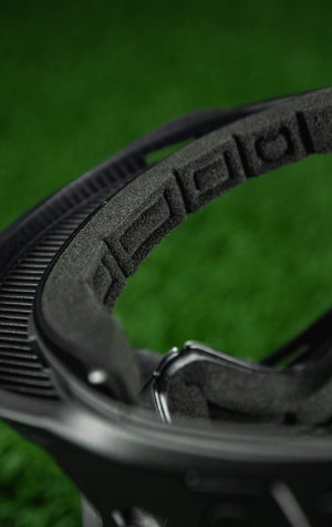 HSTL® Skull Goggle "Death" - Black w/ Fire Lens - XTREME Airsoft Superstore