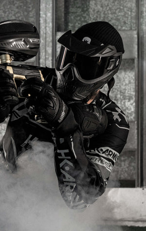 HSTL® Skull Goggle - Black w/ Clear Lens - XTREME Airsoft Superstore
