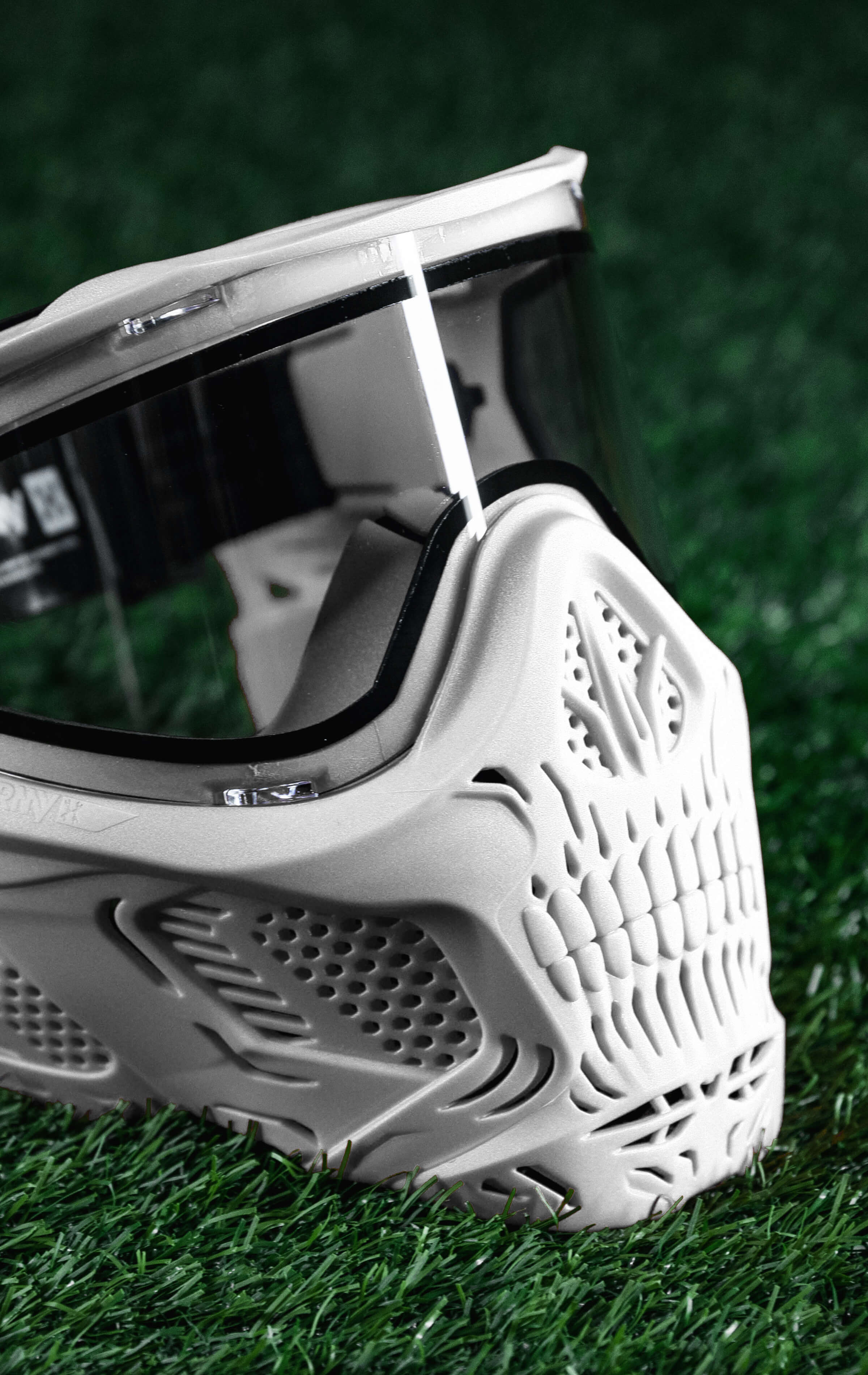 HSTL® Skull Goggle - White w/ Clear Lens - XTREME Airsoft Superstore