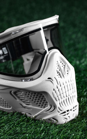 HSTL® Skull Goggle - White w/ Clear Lens - XTREME Airsoft Superstore