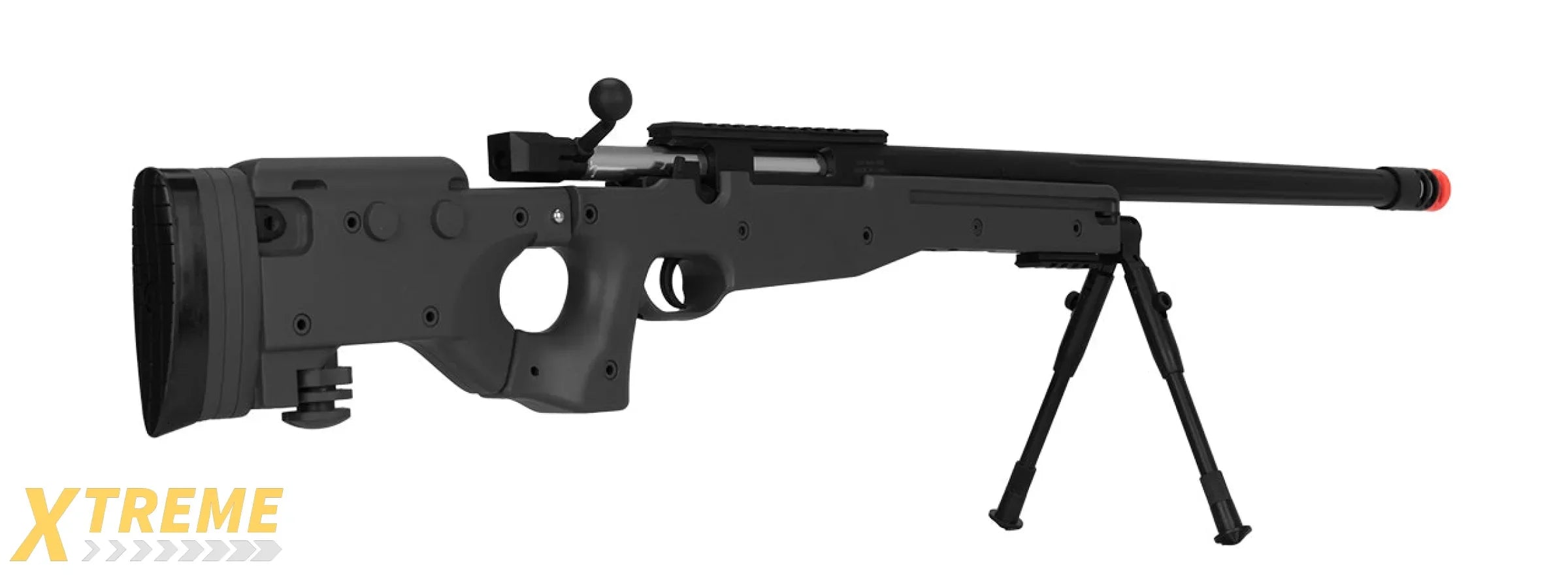 M1196B BOLT ACTION AIRSOFT SNIPER RIFLE W/ FOLDING STOCK (BLACK)