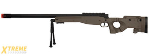 M1196T BOLT ACTION AIRSOFT SNIPER RIFLE W/ FOLDING STOCK (TAN)