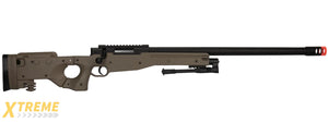 M1196T BOLT ACTION AIRSOFT SNIPER RIFLE W/ FOLDING STOCK (TAN)