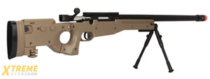 M1196T BOLT ACTION AIRSOFT SNIPER RIFLE W/ FOLDING STOCK (TAN)