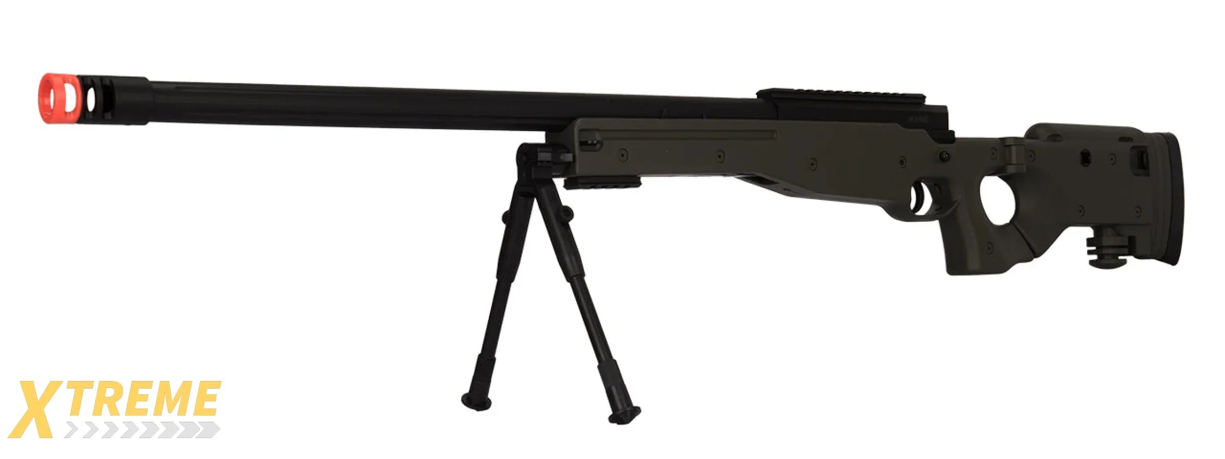 M1196G BOLT ACTION AIRSOFT SNIPER RIFLE W/ FOLDING STOCK (OLIVE DRAB)