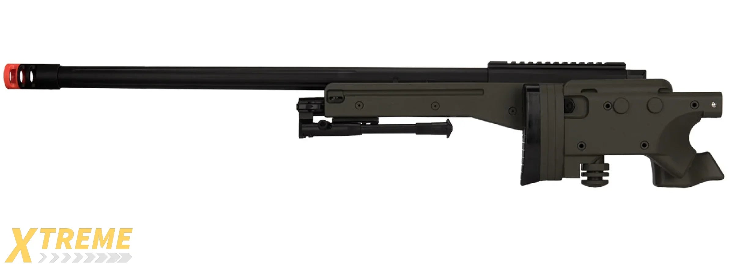 M1196G BOLT ACTION AIRSOFT SNIPER RIFLE W/ FOLDING STOCK (OLIVE DRAB)