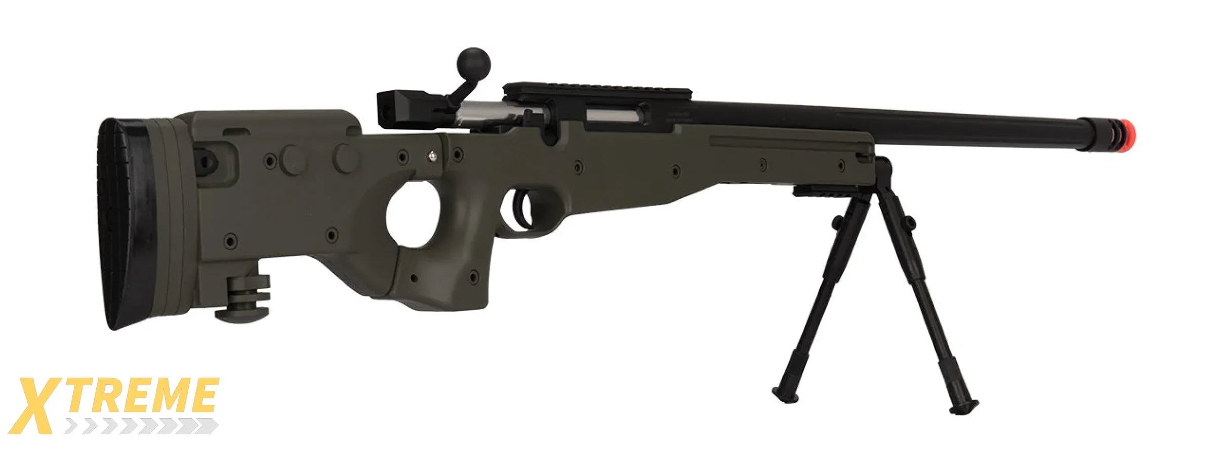 M1196G BOLT ACTION AIRSOFT SNIPER RIFLE W/ FOLDING STOCK (OLIVE DRAB)