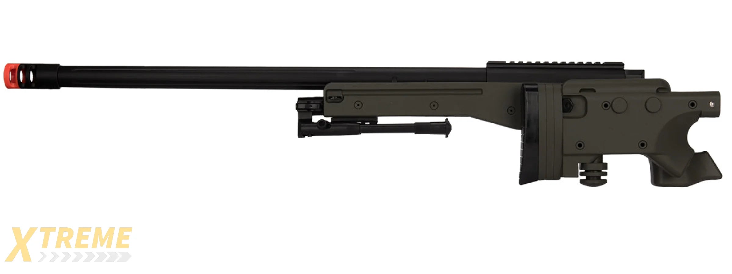 M1196G BOLT ACTION AIRSOFT SNIPER RIFLE W/ FOLDING STOCK (OLIVE DRAB)