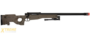 M1196T BOLT ACTION AIRSOFT SNIPER RIFLE W/ FOLDING STOCK (TAN)