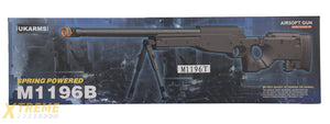 M1196T BOLT ACTION AIRSOFT SNIPER RIFLE W/ FOLDING STOCK (TAN)