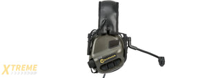 M32-FG ELECTRONIC TACTICAL EARMUFFS W/ AUX INPUT (FOLIAGE GREEN)