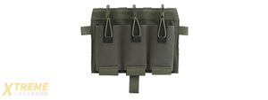 M4 Triple Magazine Elastic Plate - (OD Green)