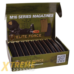 M4M16 140RD MID-CAPS 10 PK - BLACK - Elite Force MAGs