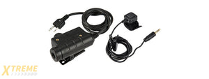 M52-IC EARMOR TACTICAL MILITARY ADAPTER PTT FOR ICOM VERSION (BLACK)