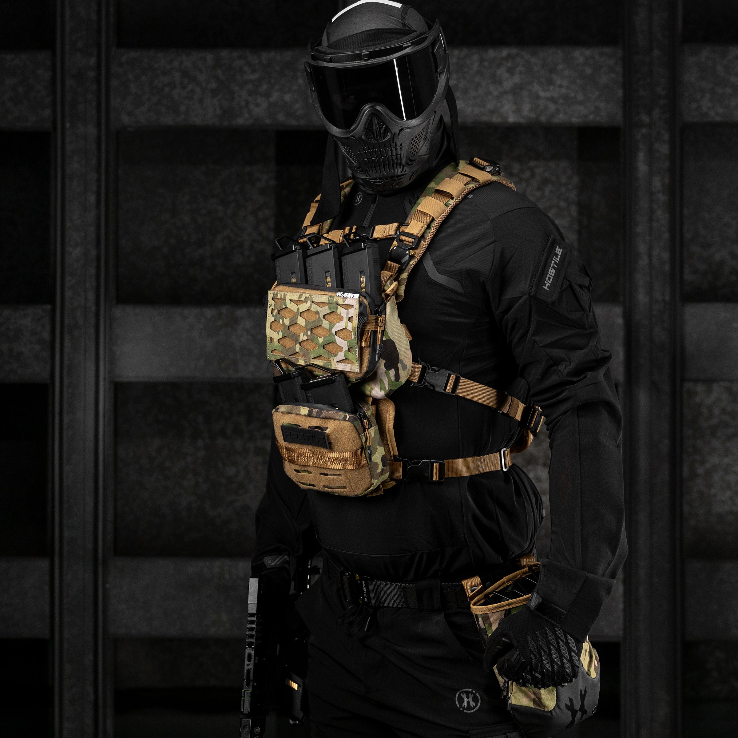Sector Chest Rig - Camo - XTREME Airsoft Superstore