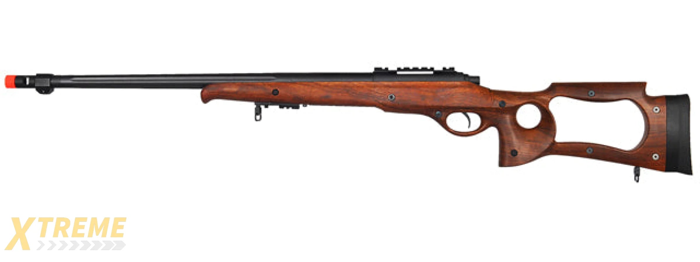 M70W BOLT ACTION RIFLE w/FLUTED BARREL (COLOR: WOOD)