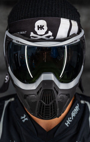 SLR Goggle - Mercury (Grey/Black) Silver Lens - XTREME Airsoft Superstore