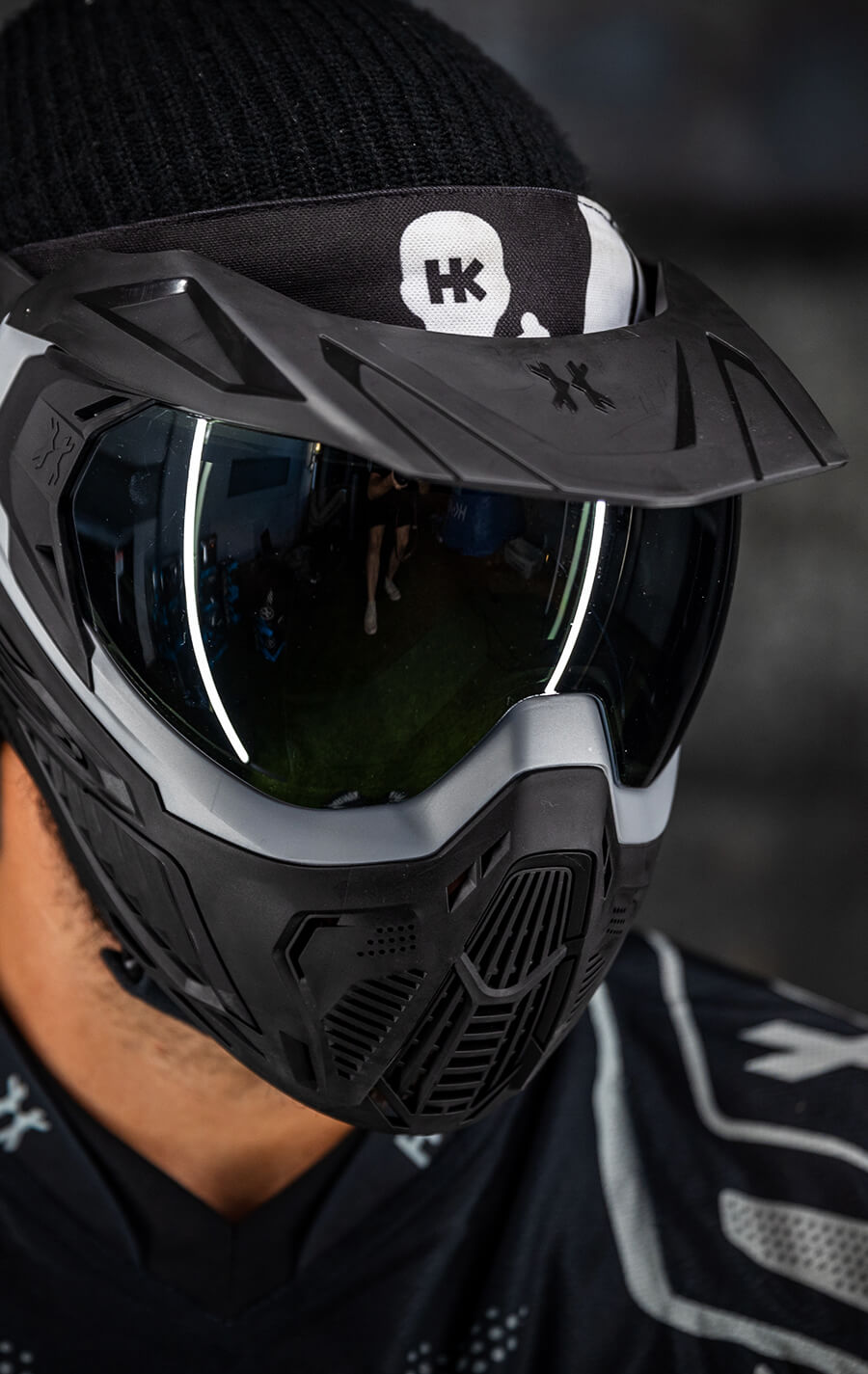 SLR Goggle - Mercury (Grey/Black) Silver Lens - XTREME Airsoft Superstore