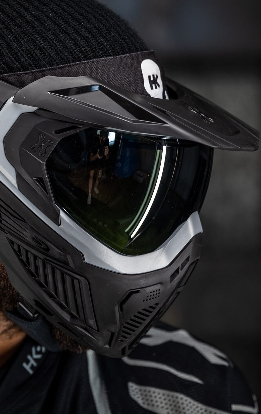SLR Goggle - Mercury (Grey/Black) Silver Lens - XTREME Airsoft Superstore
