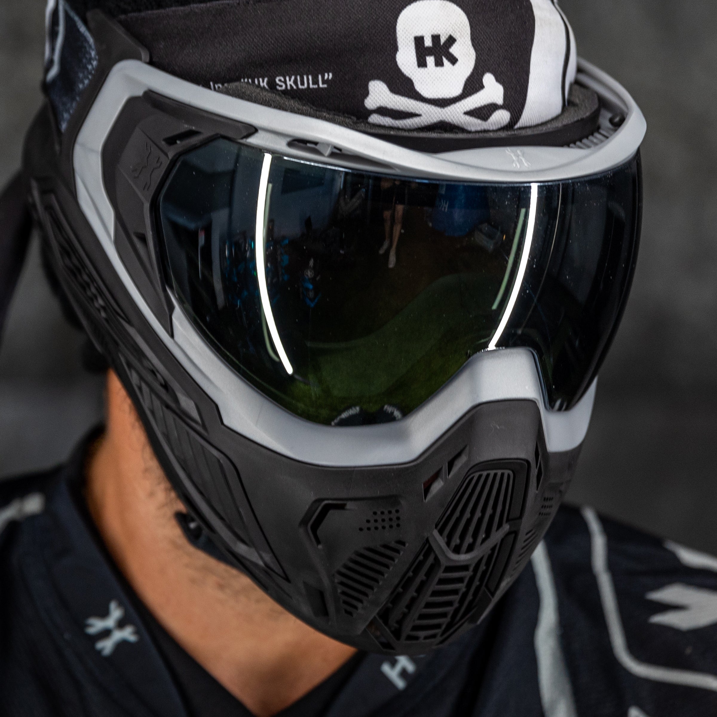SLR Goggle - Mercury (Grey/Black) Silver Lens - XTREME Airsoft Superstore