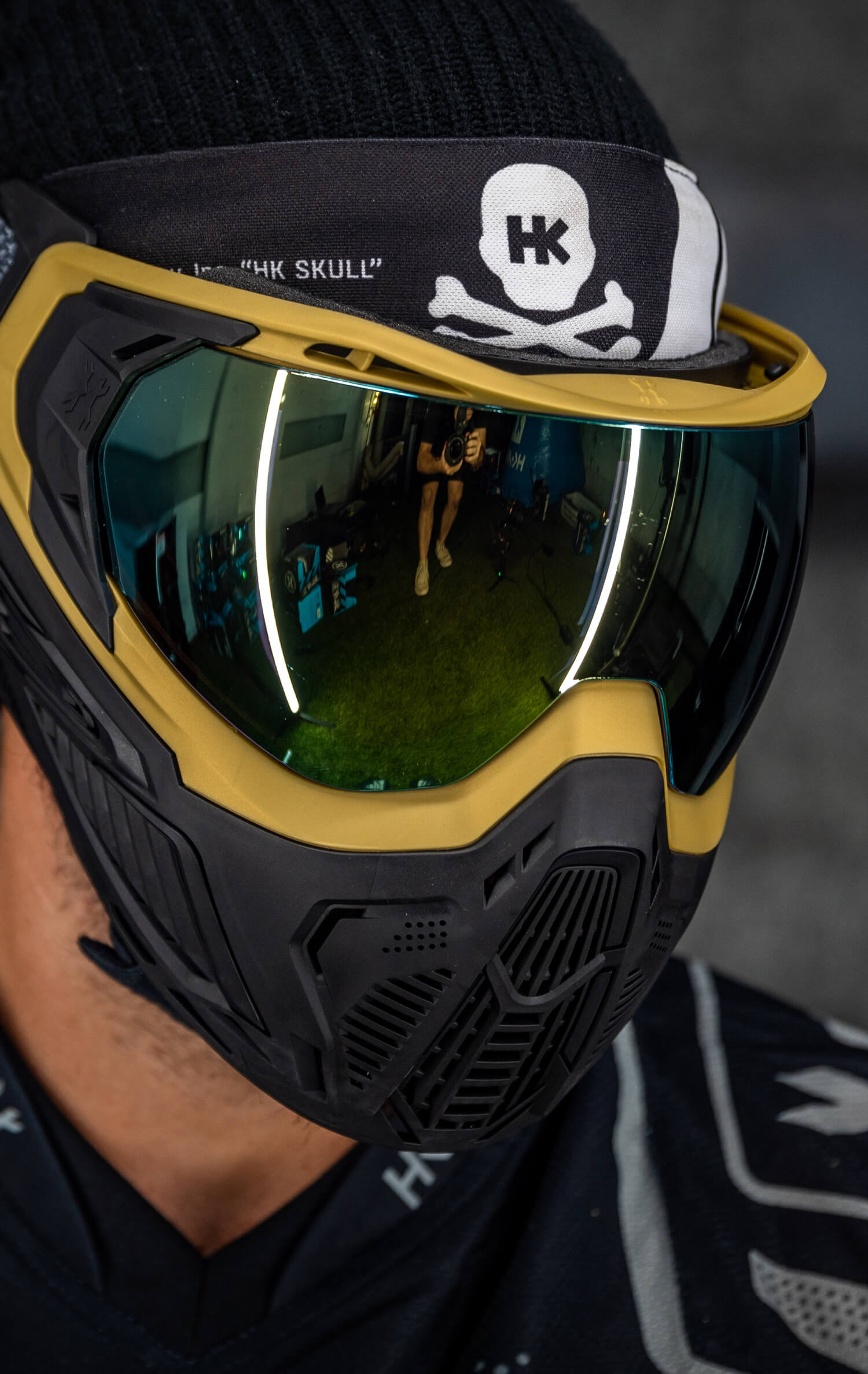 SLR Goggle - Midas (Gold/Black) Gold Lens - XTREME Airsoft Superstore