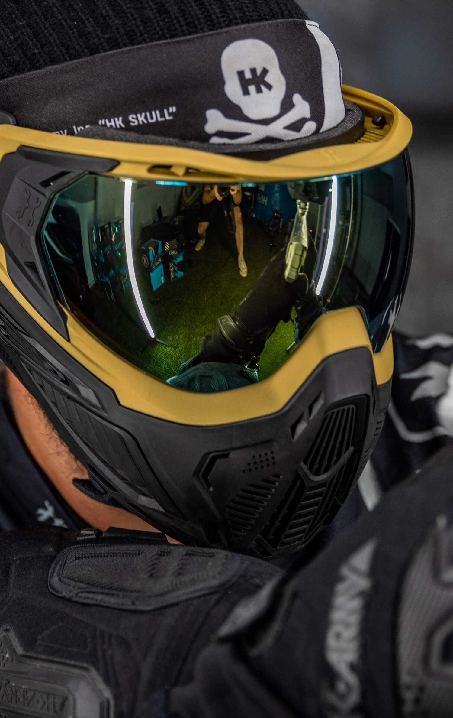 SLR Goggle - Midas (Gold/Black) Gold Lens - XTREME Airsoft Superstore