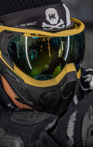 SLR Goggle - Midas (Gold/Black) Gold Lens - XTREME Airsoft Superstore