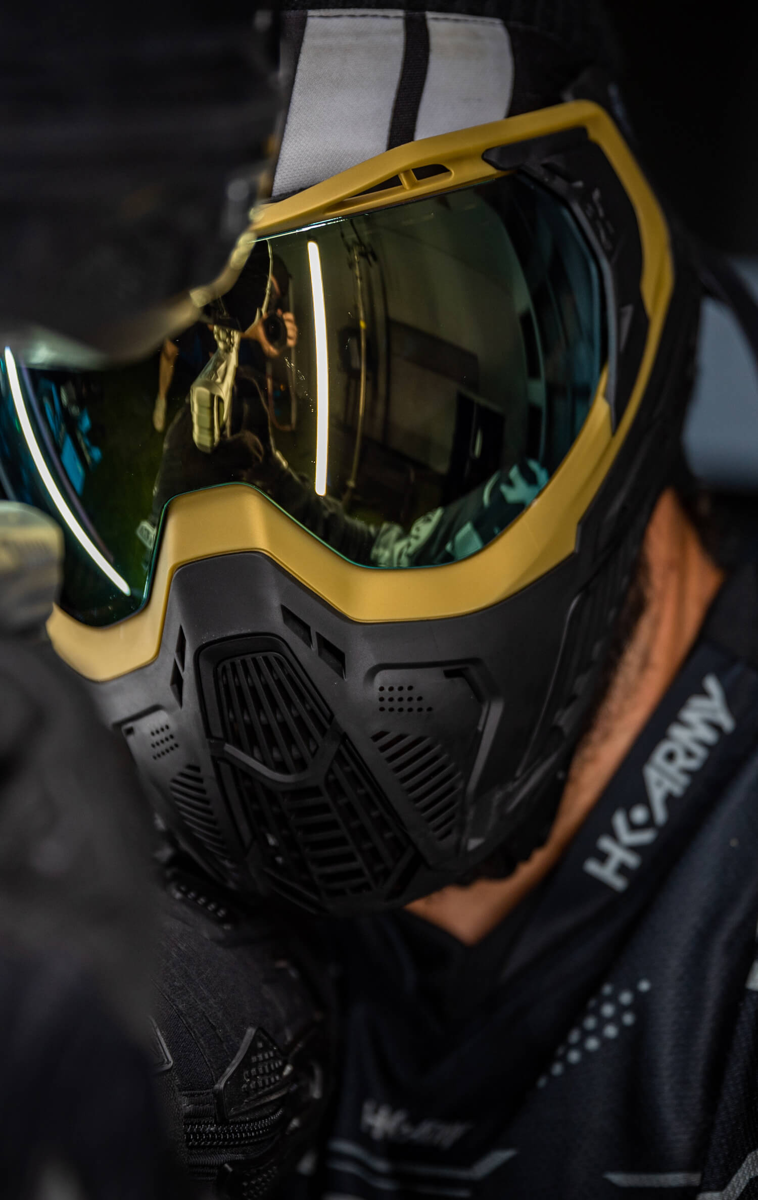 SLR Goggle - Midas (Gold/Black) Gold Lens - XTREME Airsoft Superstore