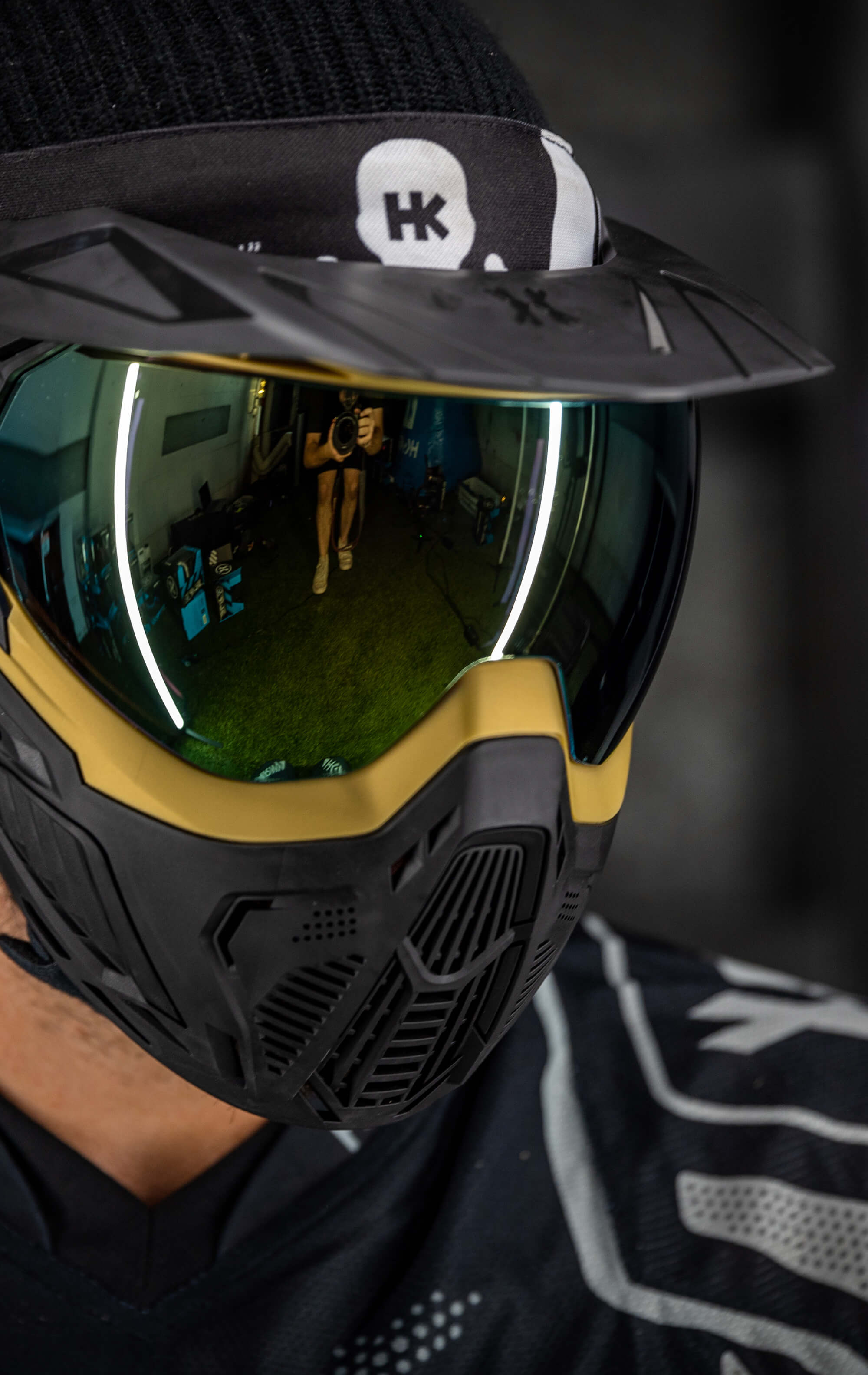 SLR Goggle - Midas (Gold/Black) Gold Lens - XTREME Airsoft Superstore