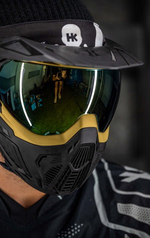 SLR Goggle - Midas (Gold/Black) Gold Lens - XTREME Airsoft Superstore