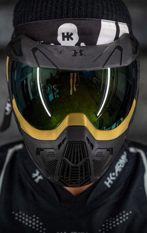SLR Goggle - Midas (Gold/Black) Gold Lens - XTREME Airsoft Superstore