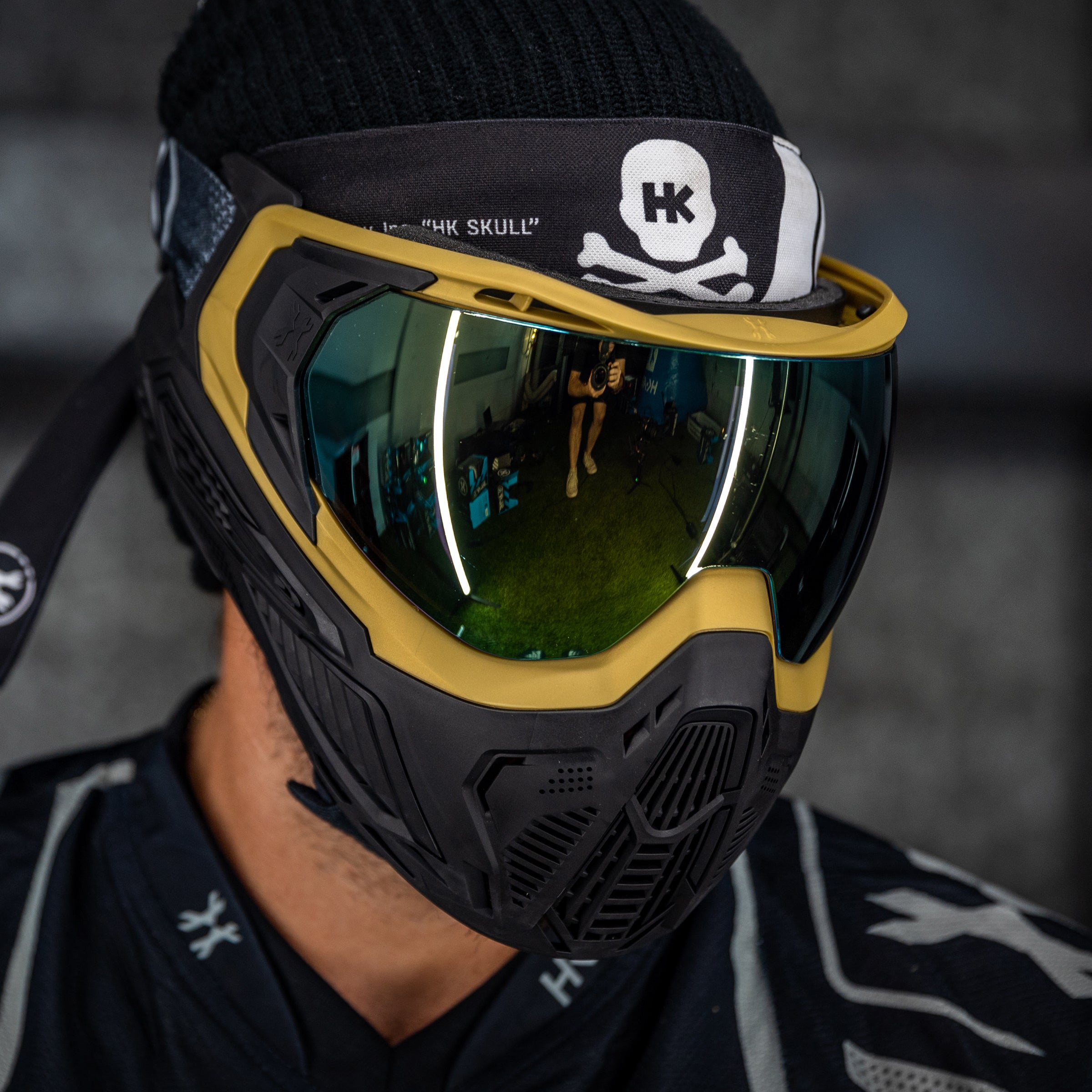 SLR Goggle - Midas (Gold/Black) Gold Lens - XTREME Airsoft Superstore