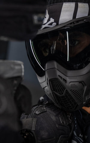 SLR Goggle - Midnight (Black/Black) Smoke Lens - XTREME Airsoft Superstore