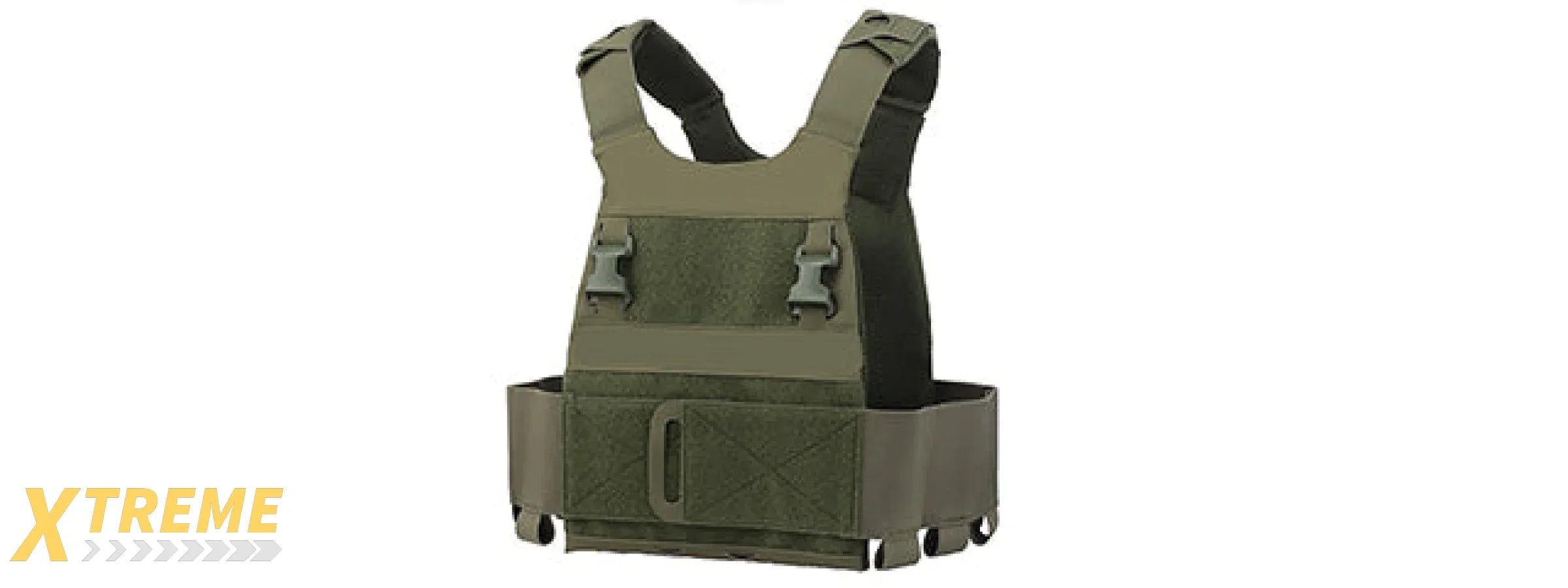 Minimalistic Multi-Mission Plate Carrier Vest - (OD Green)