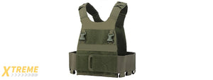 Minimalistic Multi-Mission Plate Carrier Vest - (OD Green)