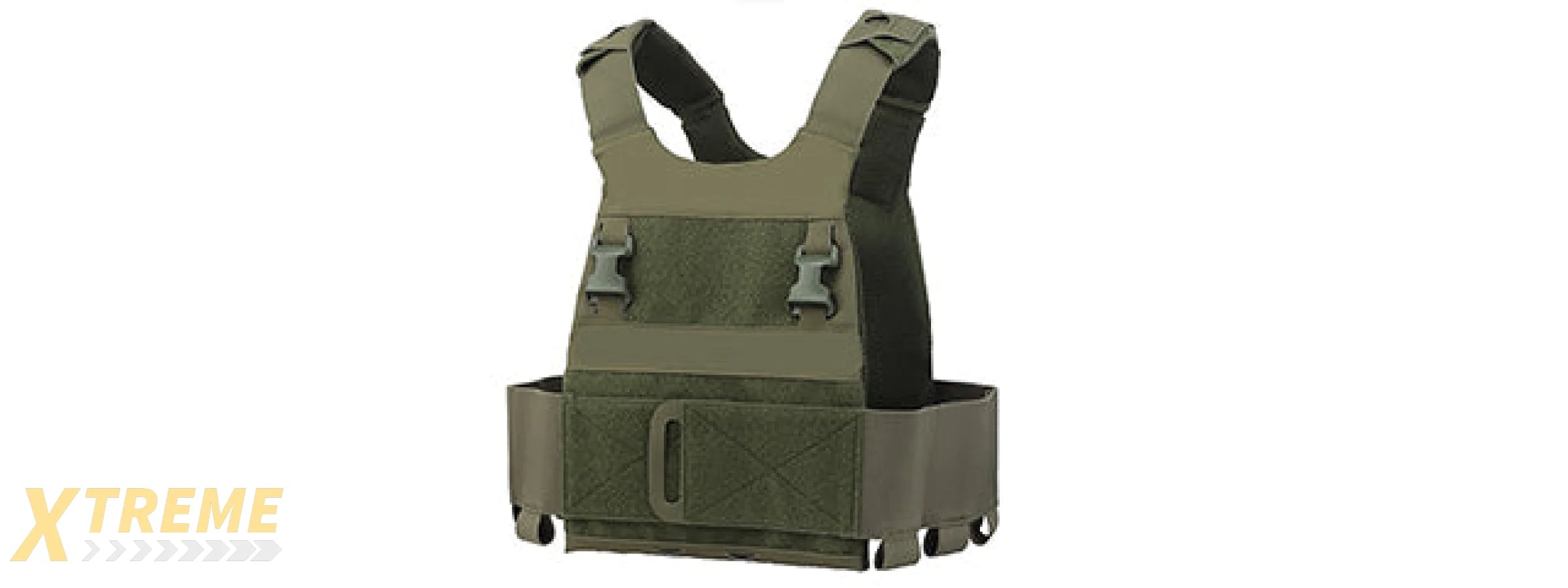 Minimalistic Multi-Mission Plate Carrier Vest - (OD Green)