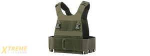 Minimalistic Multi-Mission Plate Carrier Vest - (OD Green)