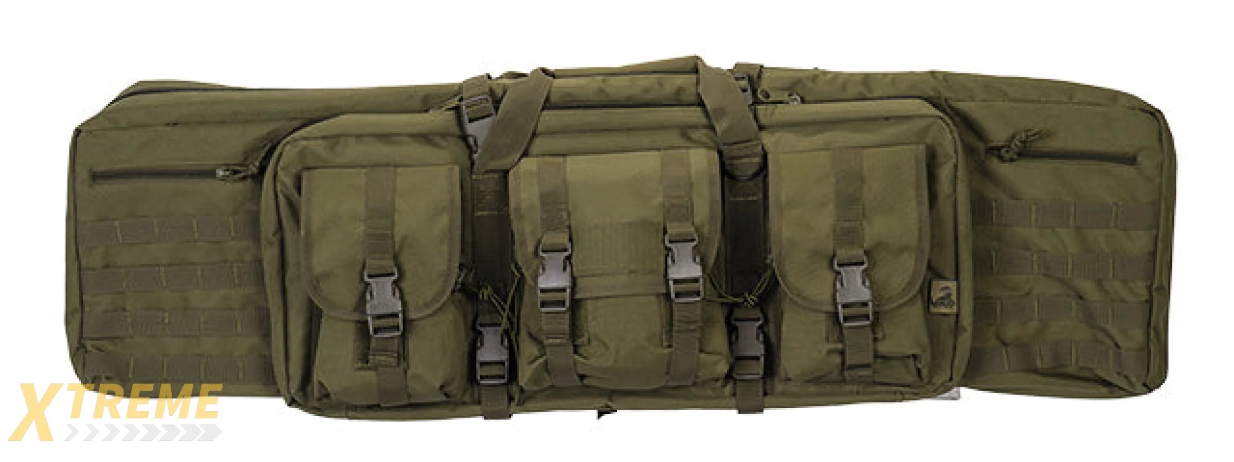 MOLLE 42 DOUBLE GUN BAG (COLOR: OD GREEN)