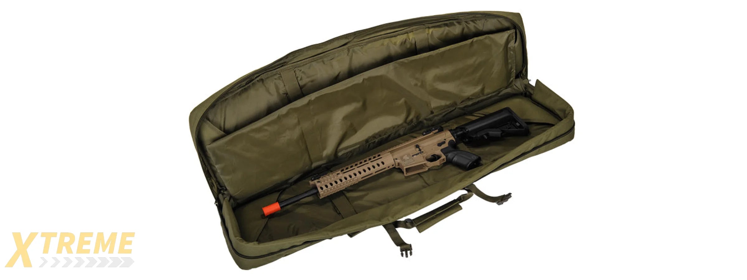 MOLLE 42 DOUBLE GUN BAG (COLOR: OD GREEN)
