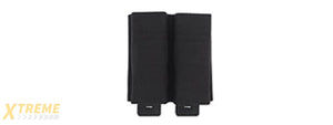 Molle Fast Double Pistol Magazine Pouch (Color: Black)