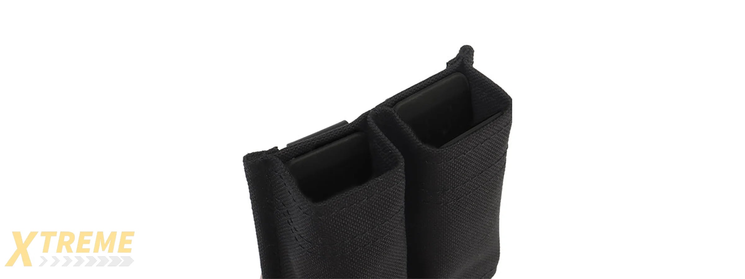 Molle Fast Double Pistol Magazine Pouch (Color: Black)